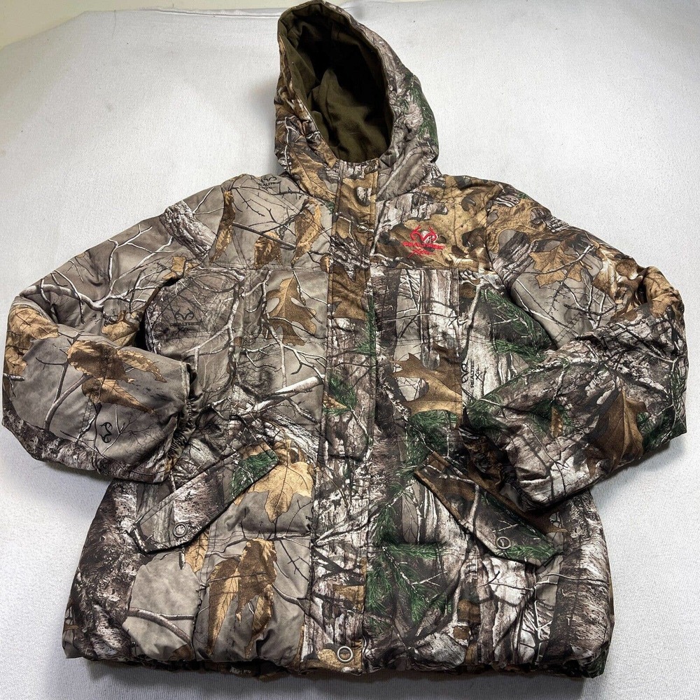 Redhead Hoodie Mens Large L Realtree Xtra Camo Long Sleeve Puffer Camouflage